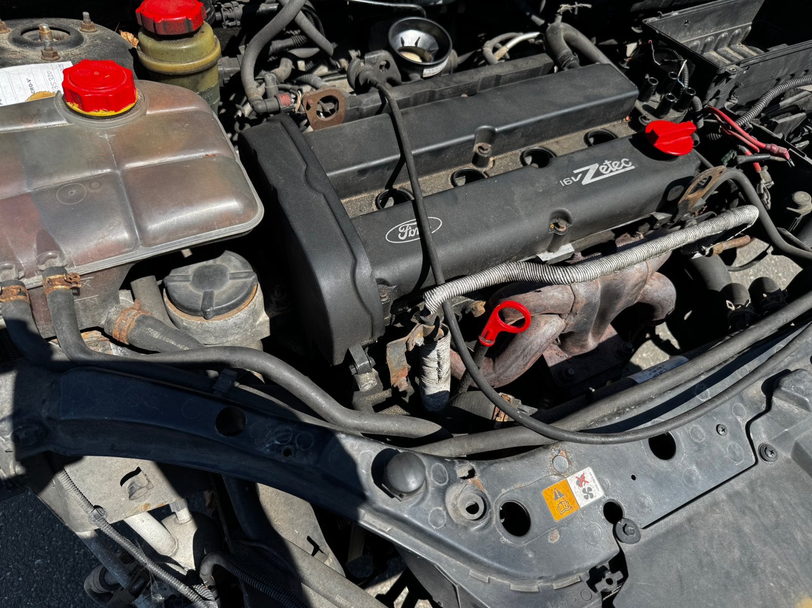 Focus mk1 motor 2.0i ZETEC en toebehoren, Ophalen, Gebruikt, Ford