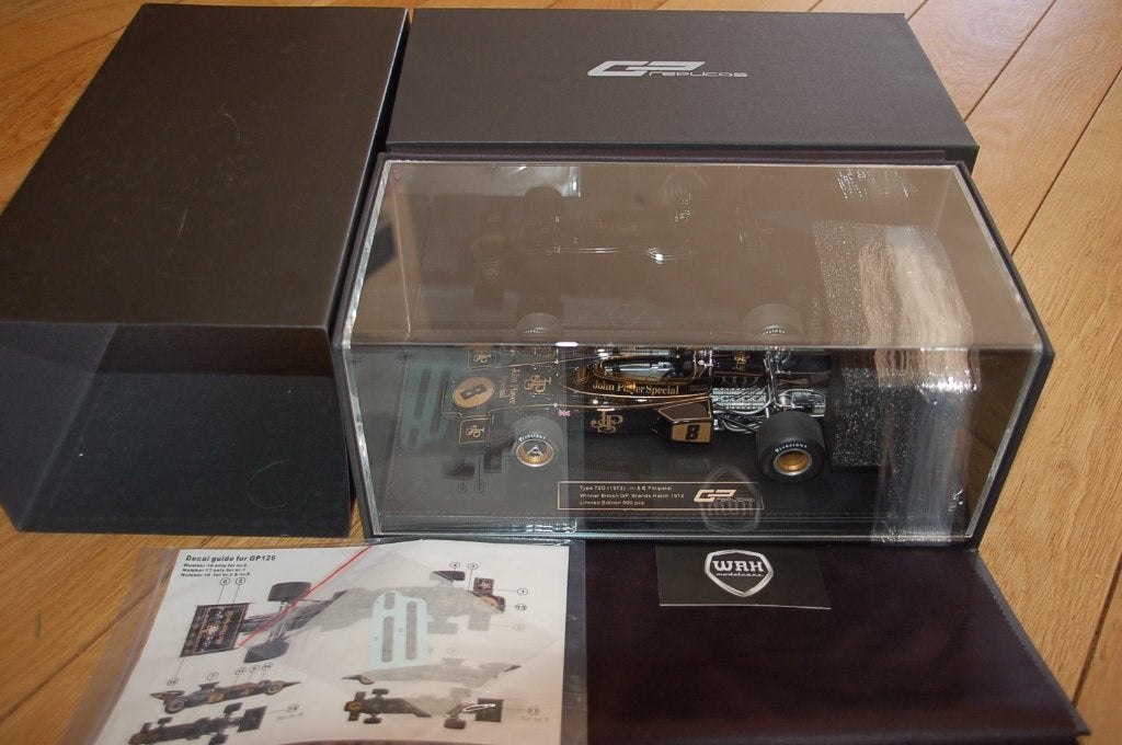 LOTUS 72D F1 FITIPALDI JPS livery #8 GP replicas MINT WRH, Verzenden, Zo goed als nieuw, Auto, Overige merken