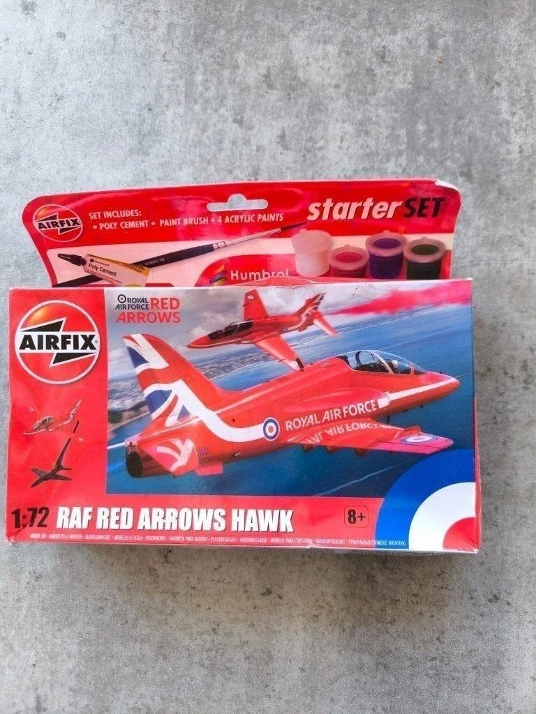 Airfix 55002 Red Arrows Hawk Plane - Plastic Model kit, Ophalen of Verzenden, Nieuw, 1:72 tot 1:144, Overige merken