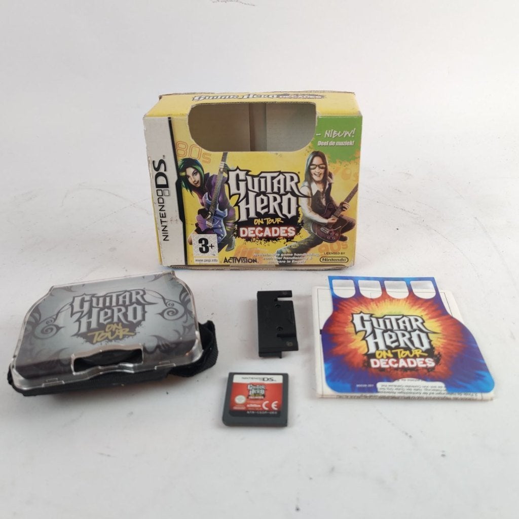 Guitar Hero On tour Decades DS || Nu voor maar €9,99, Spelcomputers en Games, Games | Nintendo DS, Muziek, 1 speler, Ophalen of Verzenden