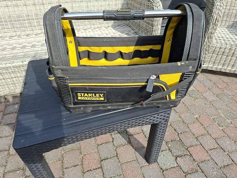 gereedschapstas Stanley, Ophalen, Gebruikt