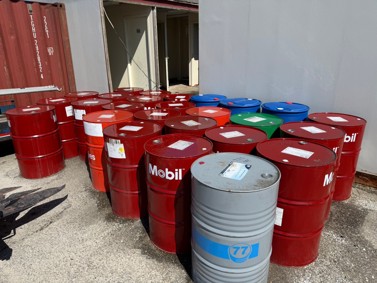 200ltr drum leeg., Ophalen, Gebruikt
