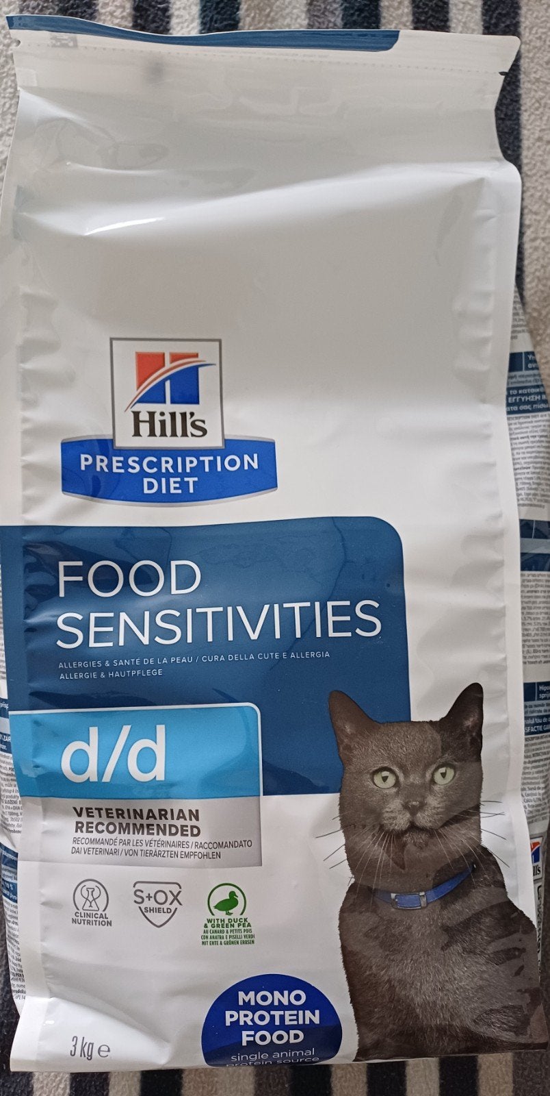 Hill's d/d Food Sensitivities - Prescription Diet - Feline, Ophalen of Verzenden, Kat