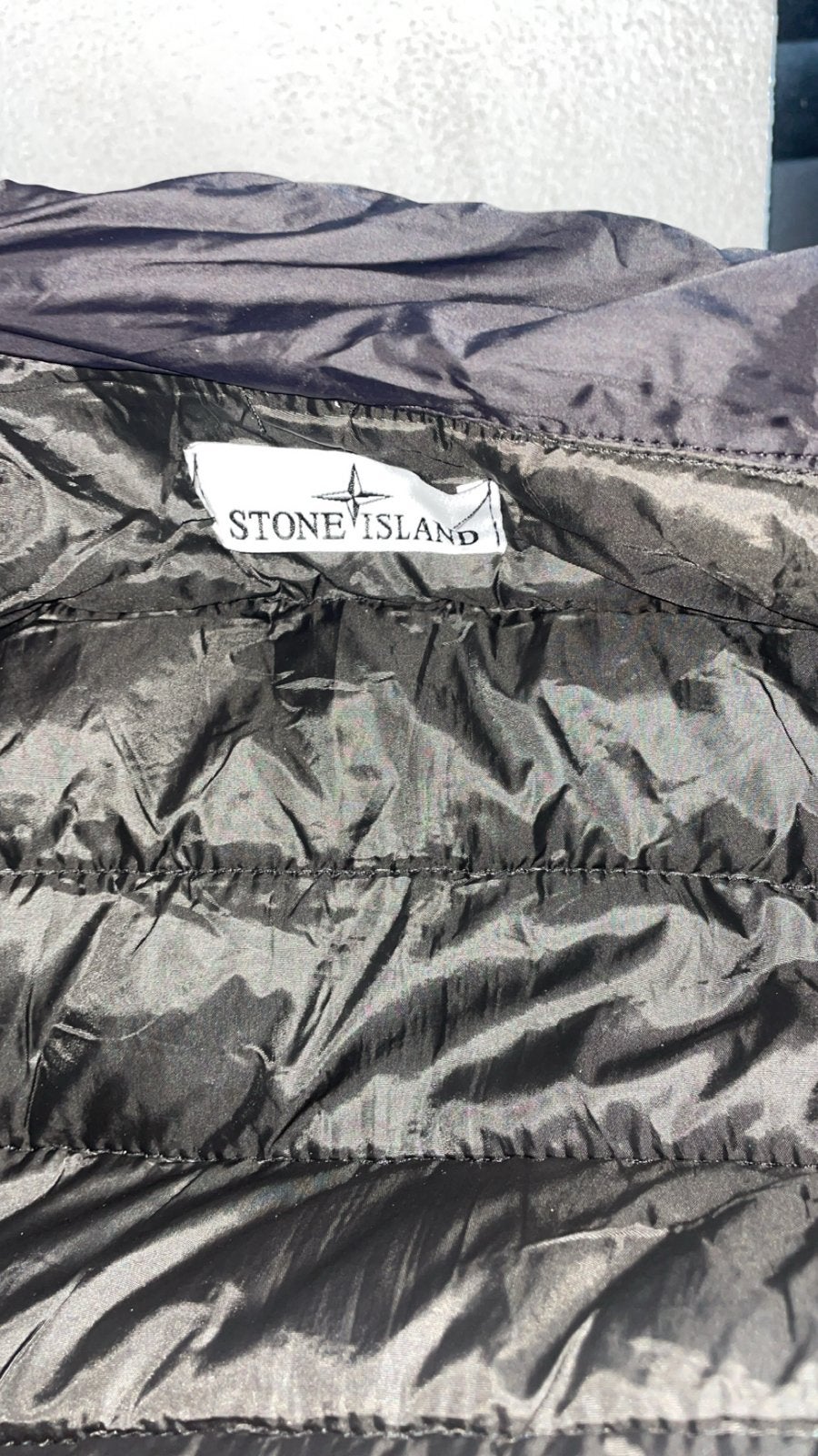 Stone Island jas m zwart, Kleding | Heren, Jassen | Winter, Ophalen of Verzenden, Zo goed als nieuw, Maat 48/50 (M), Zwart
