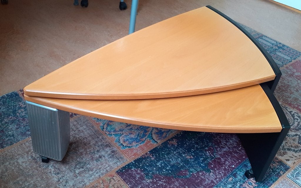 design salontafel Xylena (Leolux), Huis en Inrichting, Ophalen, Gebruikt, 100 tot 150 cm, Design