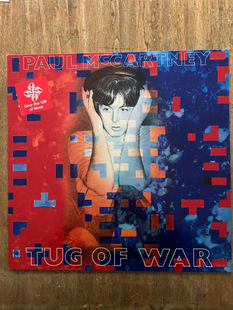 LP TUG OF WAR VAN PAUL McCARTNEY UIT 1982, 1980 - 1989, Zo goed als nieuw, 12 inch, Inclusief binnenhoes