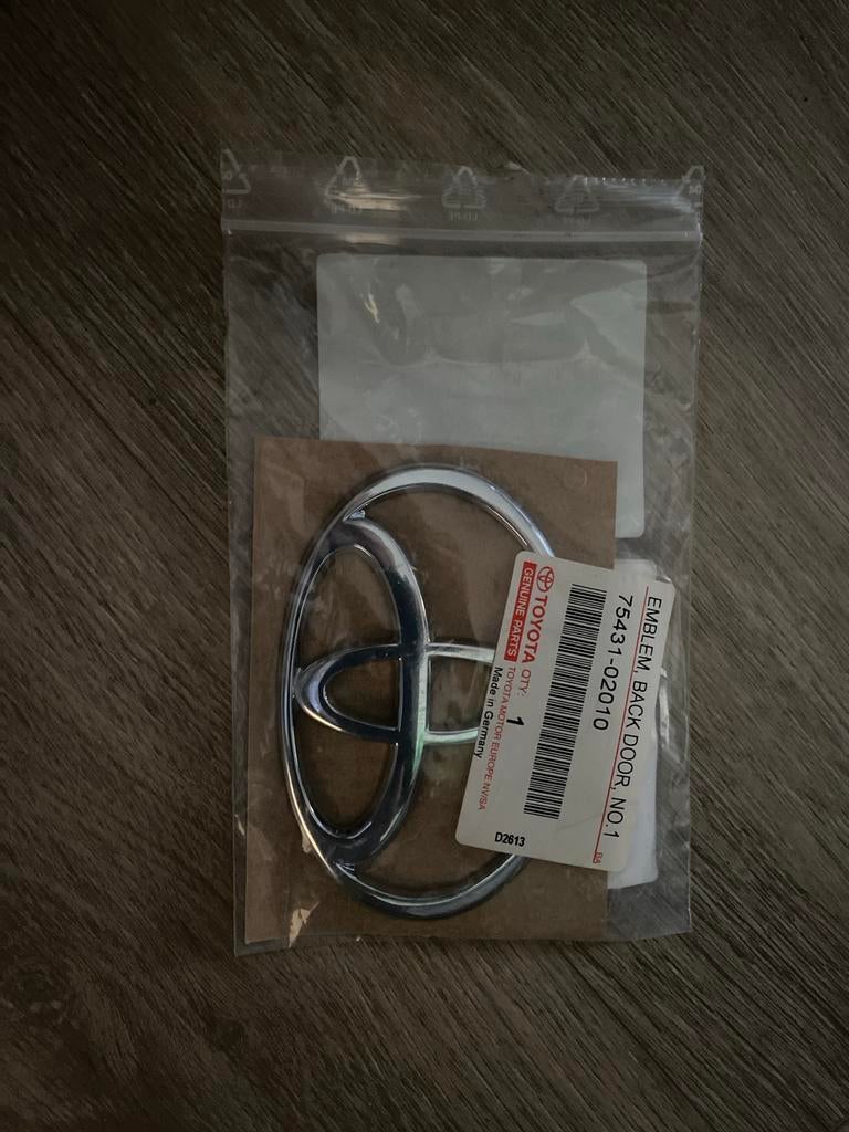 Toyota embleem achterklep corolla E11, Ophalen of Verzenden, Nieuw, Toyota