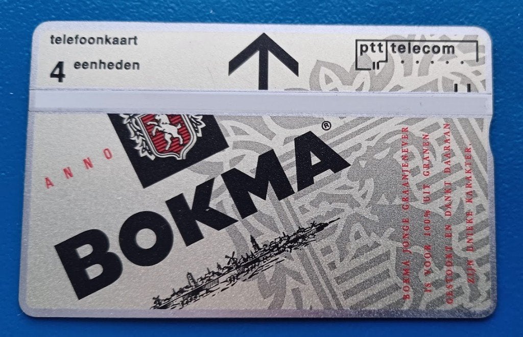 Telefoonkaart Bokma - 1993, Verzenden, Nederland