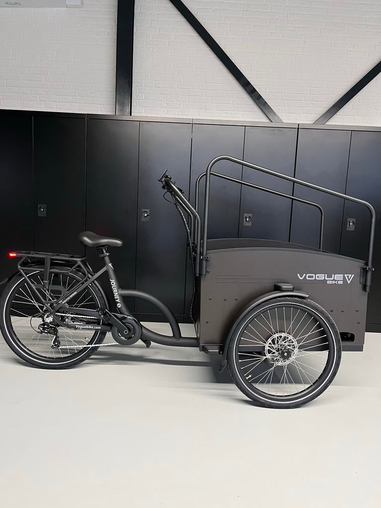 Gloednieuwe Vogue Journey-S elektrische bakfiets - 2 jaar ga, Fietsen en Brommers, Fietsen | Bakfietsen, Overige merken, 4 kinderen of meer