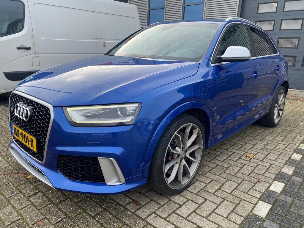 Audi Q3 2.5 TFSI RS Q3 quattro, Auto's, Automaat, Euro 5, Gebruikt, Zwart