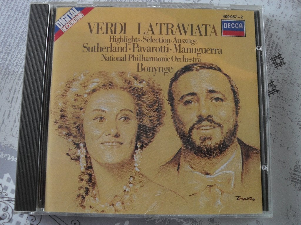 CD VERDI-LA TRAVIATA., Verdi, Opera of Operette, Ophalen of Verzenden, Zo goed als nieuw