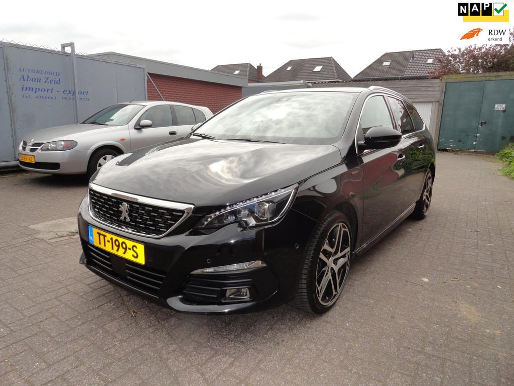 Peugeot 308 SW 1.2 PureTech GT-line NAVI CLIMA PANO, Auto's, Voorwielaandrijving, Gebruikt, Euro 6, 1199 cc