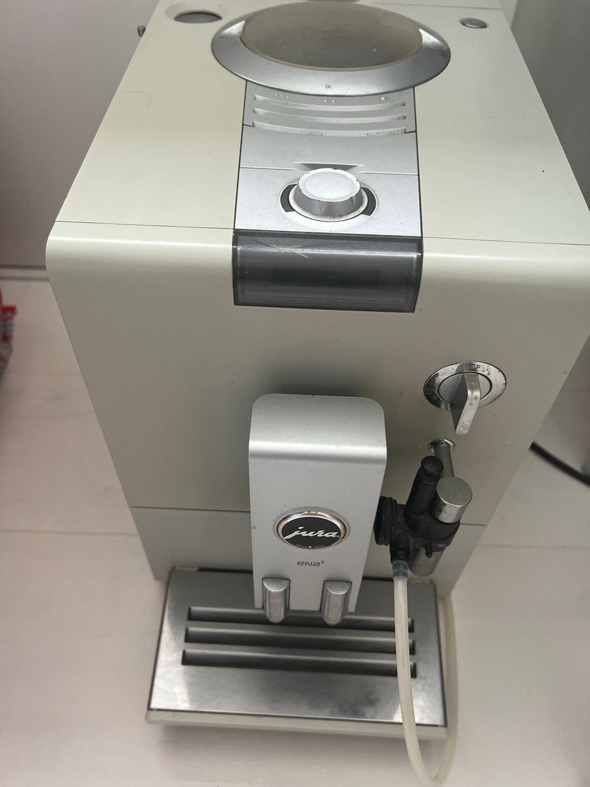 Jura ENA 3 Koffiemachine - Gebruikt, Witgoed en Apparatuur, Koffiezetapparaten, Afneembaar waterreservoir, Gebruikt, Koffiemachine