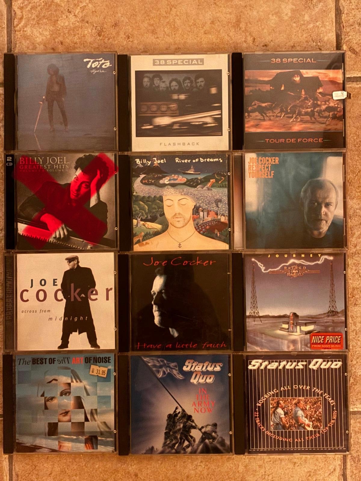 Grote collectie 120 st rock en blues, CD's per stuk te koop ...