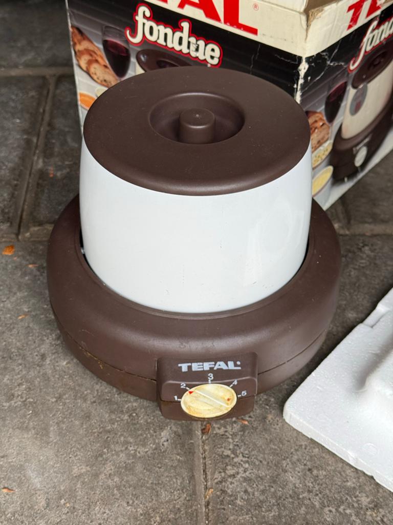 Tefal Fondue Set, Ophalen of Verzenden, Gebruikt, Elektrisch, Fondueset