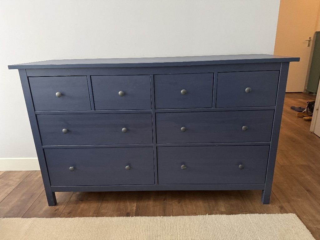Mooie blauwe kast, Ophalen, 150 tot 200 cm, Modern klassiek, Zo goed als nieuw