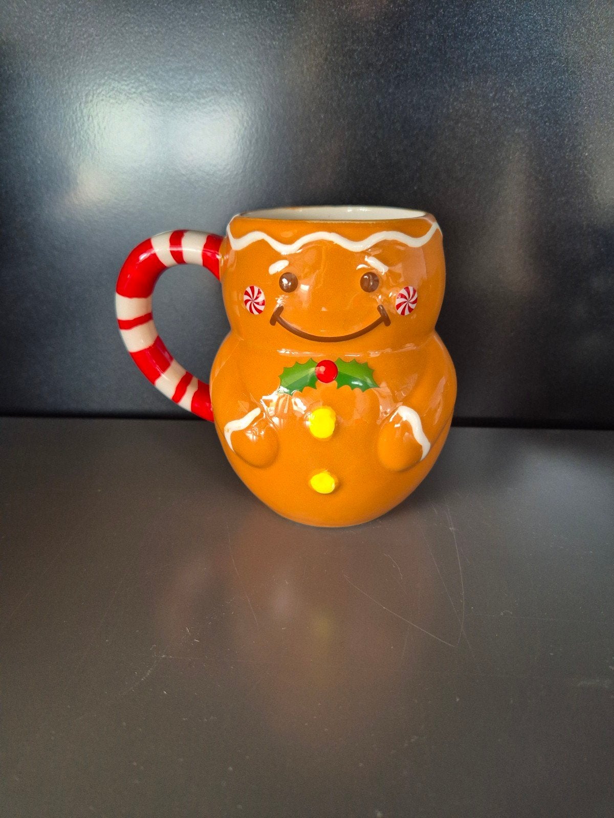 Kerst Mok Gingerbread Man, Gebruikt, Meerkleurig, Overige stijlen, Ophalen of Verzenden