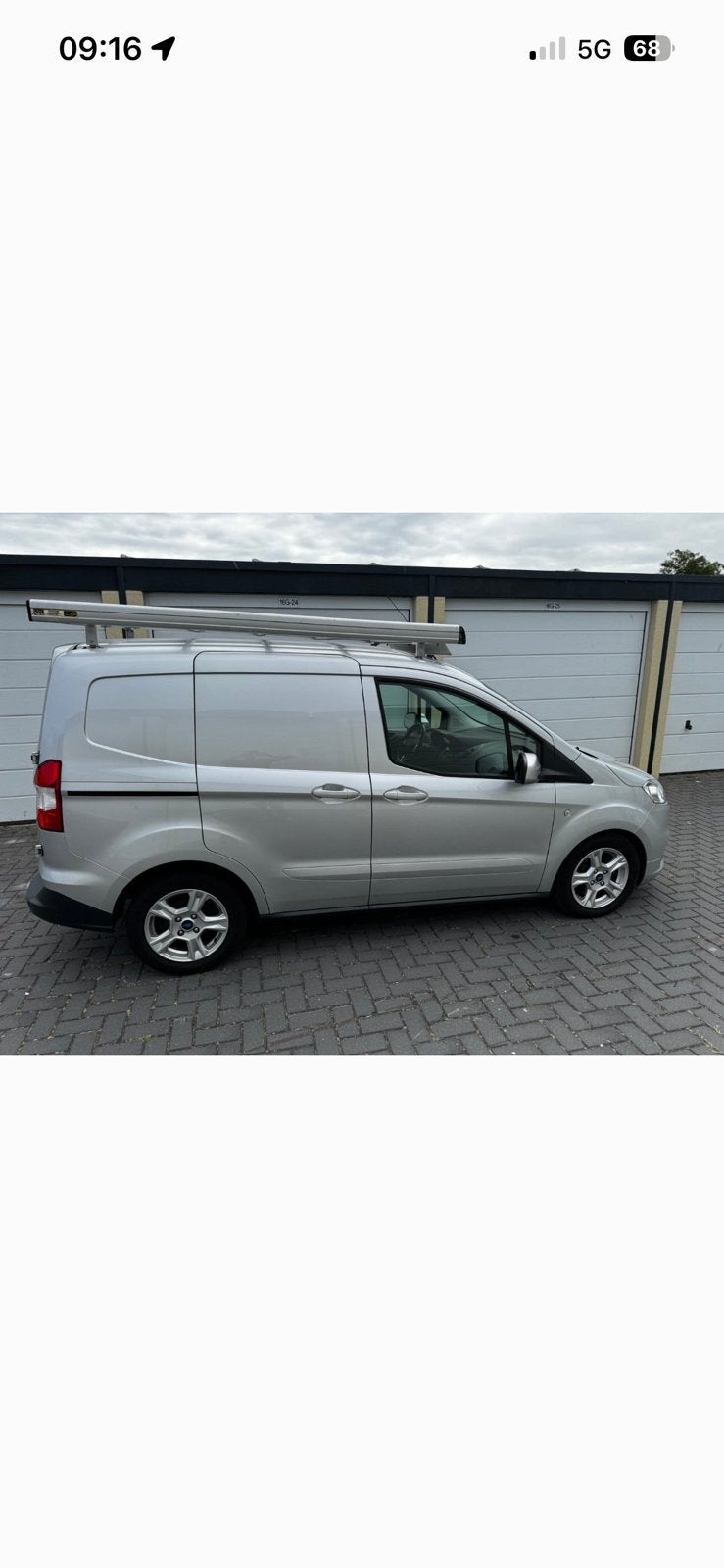 imperiaal ford transit courier, Ophalen, Zo goed als nieuw