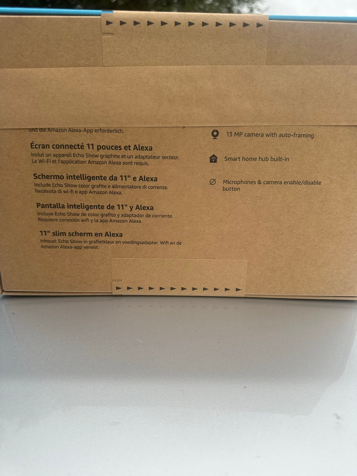 Amazon Echo Show 11" met Alexa - Nieuw in doos, Computers en Software, Ophalen of Verzenden, Nieuw, 11 inch, Wi-Fi
