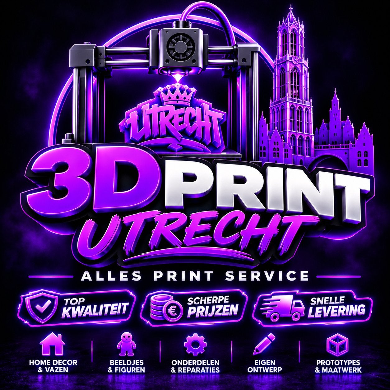 3D Print Service van A tot Z - SNELLE LEVERING - KWALITEIT, Computers en Software, Ingebouwde Wi-Fi, Nieuw, Ophalen of Verzenden
