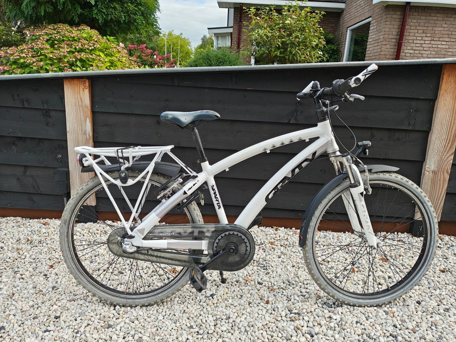 Sparta Gravity 24 inch kinderfiets, Ophalen, Sparta, Gebruikt, Velgrem