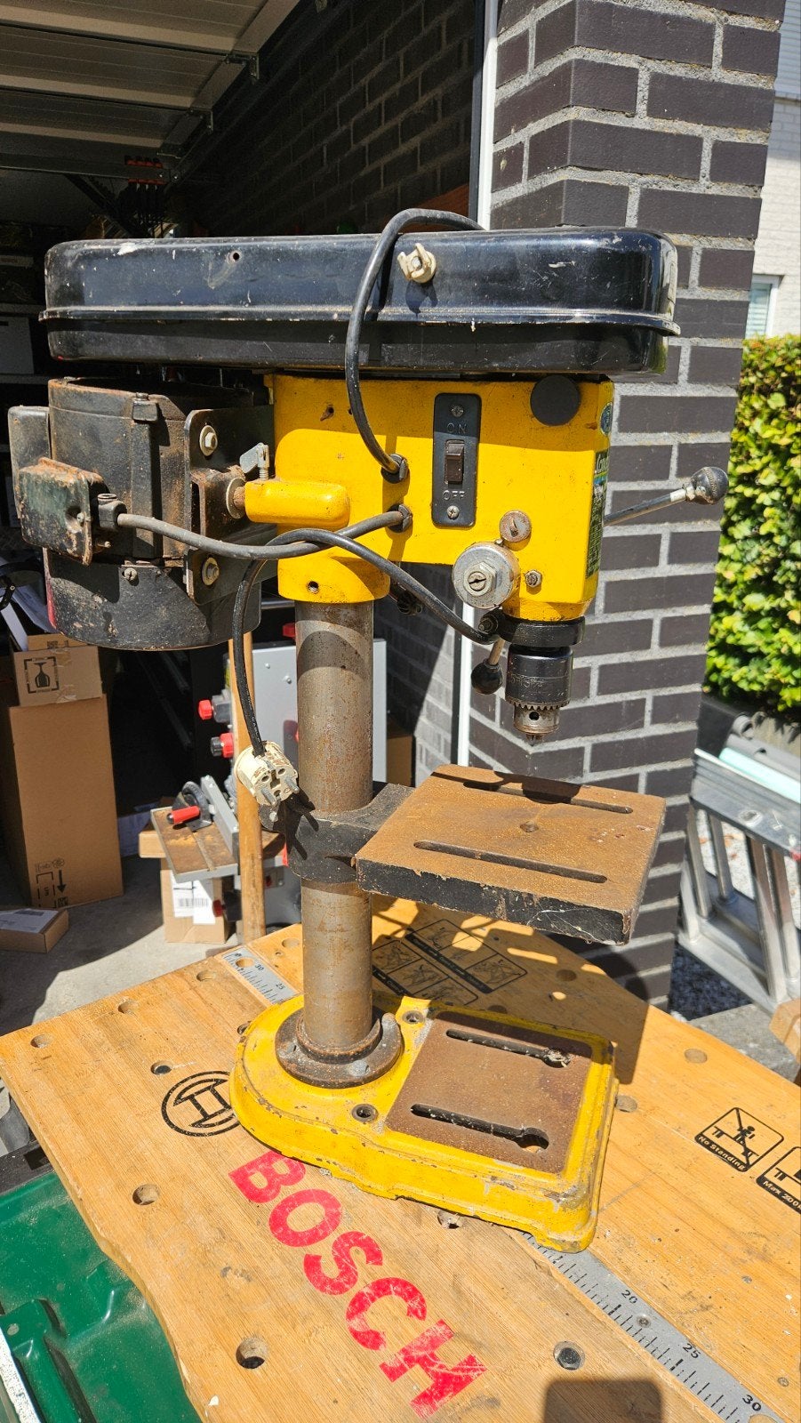 Kolomboormachine Concept, Ophalen, Gebruikt, Kolomboormachine