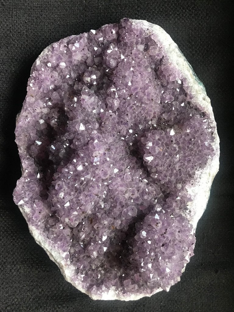 Amethist cluster lila (04) van 20 kg, Ophalen of Verzenden, Mineraal