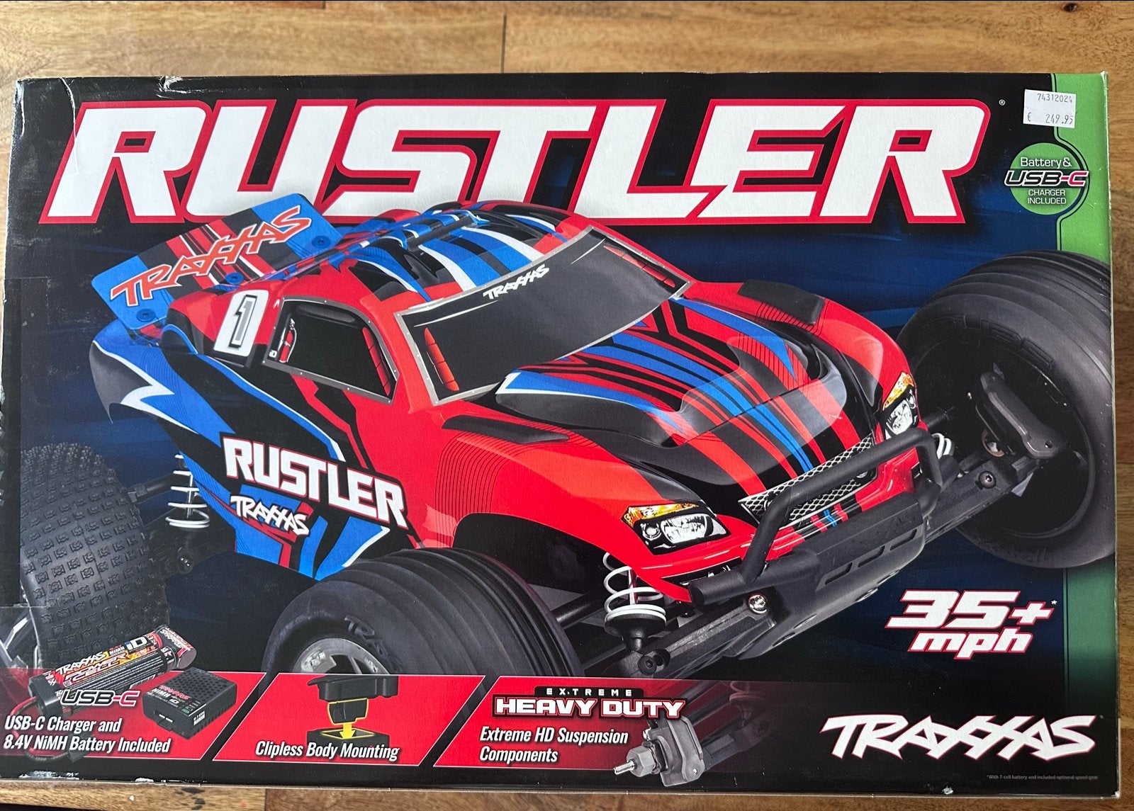 Traxxas Rustler RC auto Brushed XL 5 - Nieuw in doos!, Auto offroad, Nieuw, RTR (Ready to Run), Overige schalen
