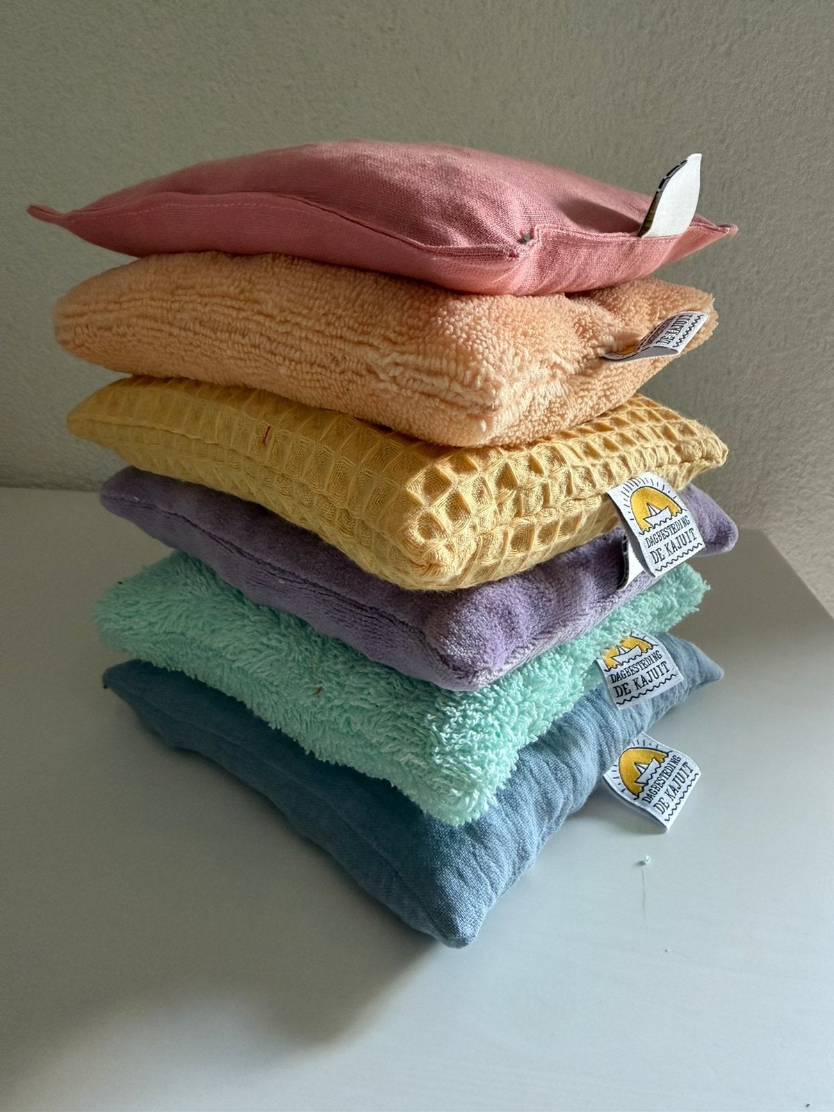 Sensorische pittenzakken | Pastel | Regenboog, Ophalen of Verzenden, Nieuw, Bouwen