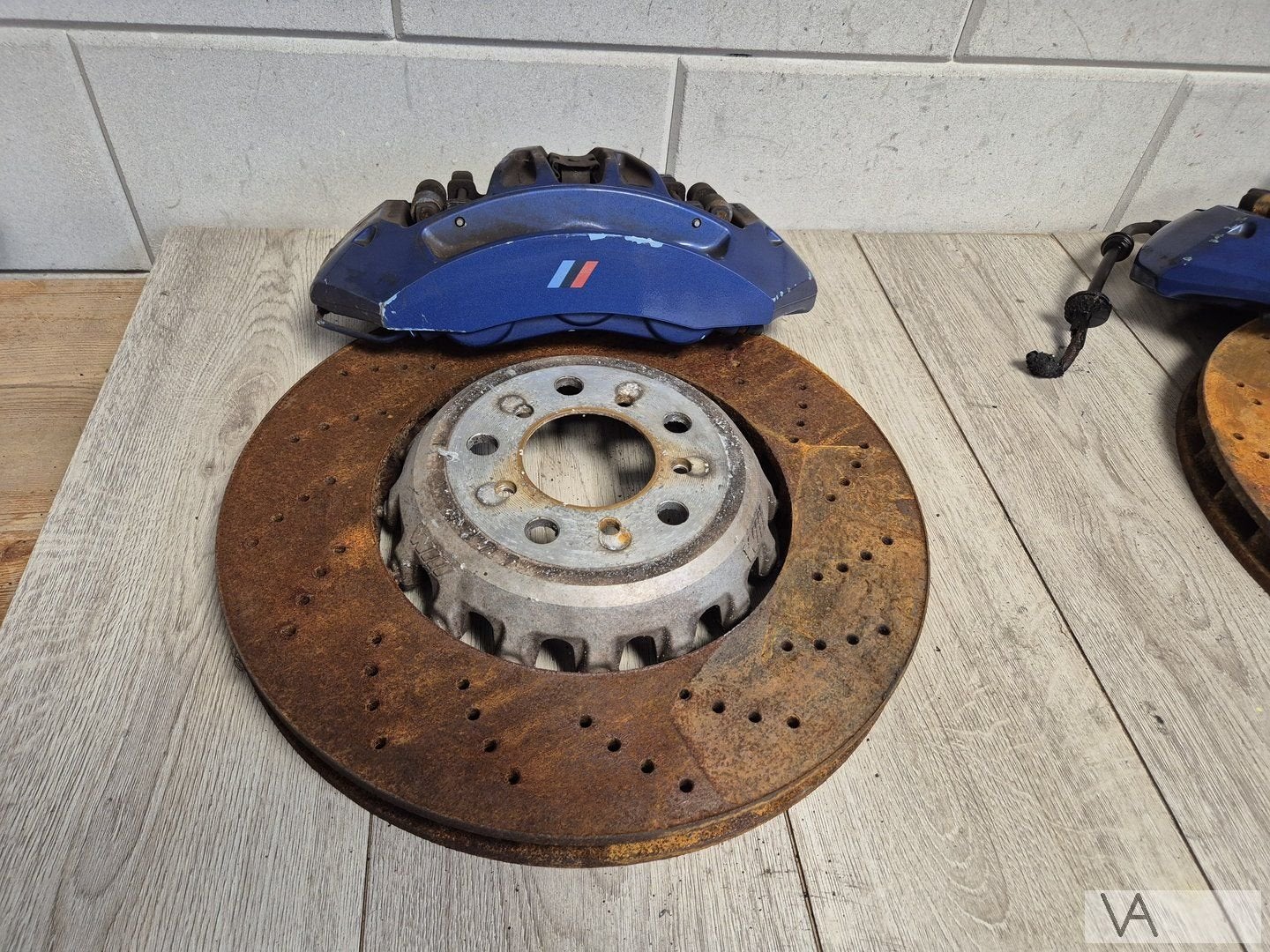 BMW f serie M remklauwen set 5 F10 6 pots met schijven €750, Gebruikt, -, -, Ophalen of Verzenden
