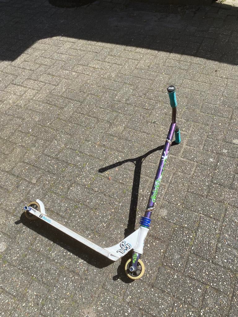 Zeldzame stuntstep District custom, Fietsen en Brommers, Steps, Ophalen of Verzenden, Zo goed als nieuw, Gewone step