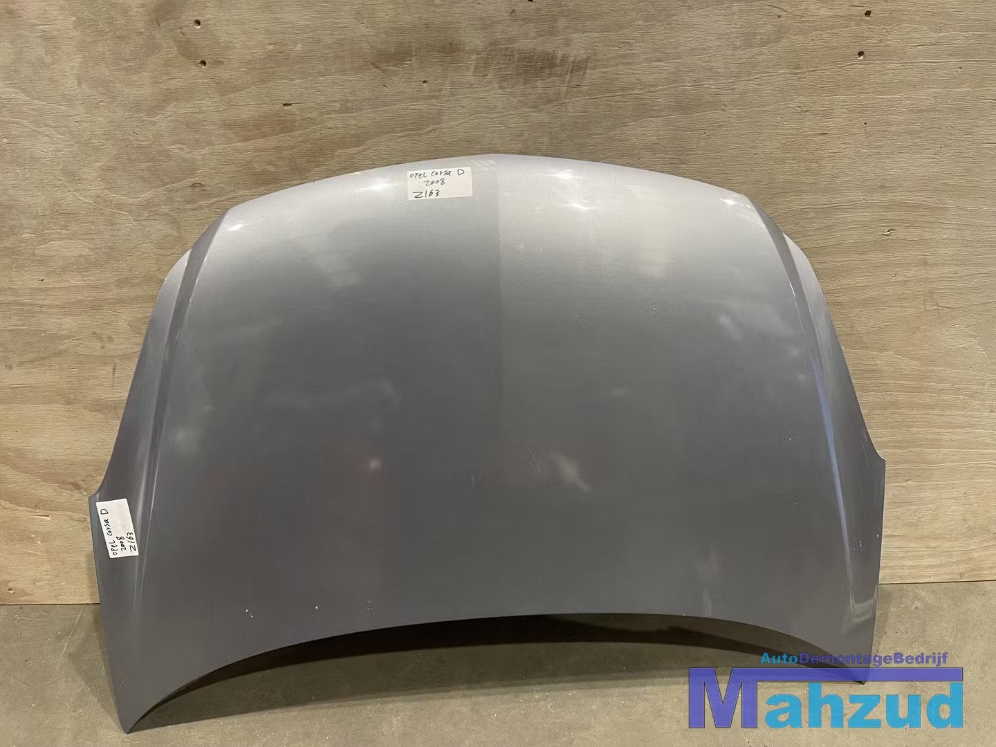 OPEL CORSA D Grijs Z163 Motorkap, Auto-onderdelen, Carrosserie en Plaatwerk, Gebruikt, Opel Automobile GmbH, Ophalen of Verzenden
