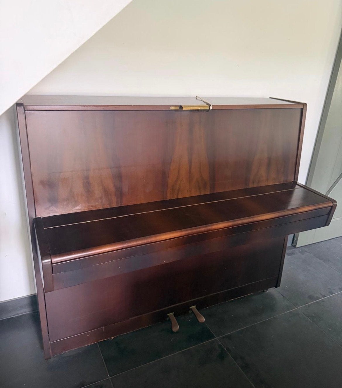 Alexander Irmbach Piano - Goed onderhouden, Ophalen, Gebruikt, Bruin, Piano
