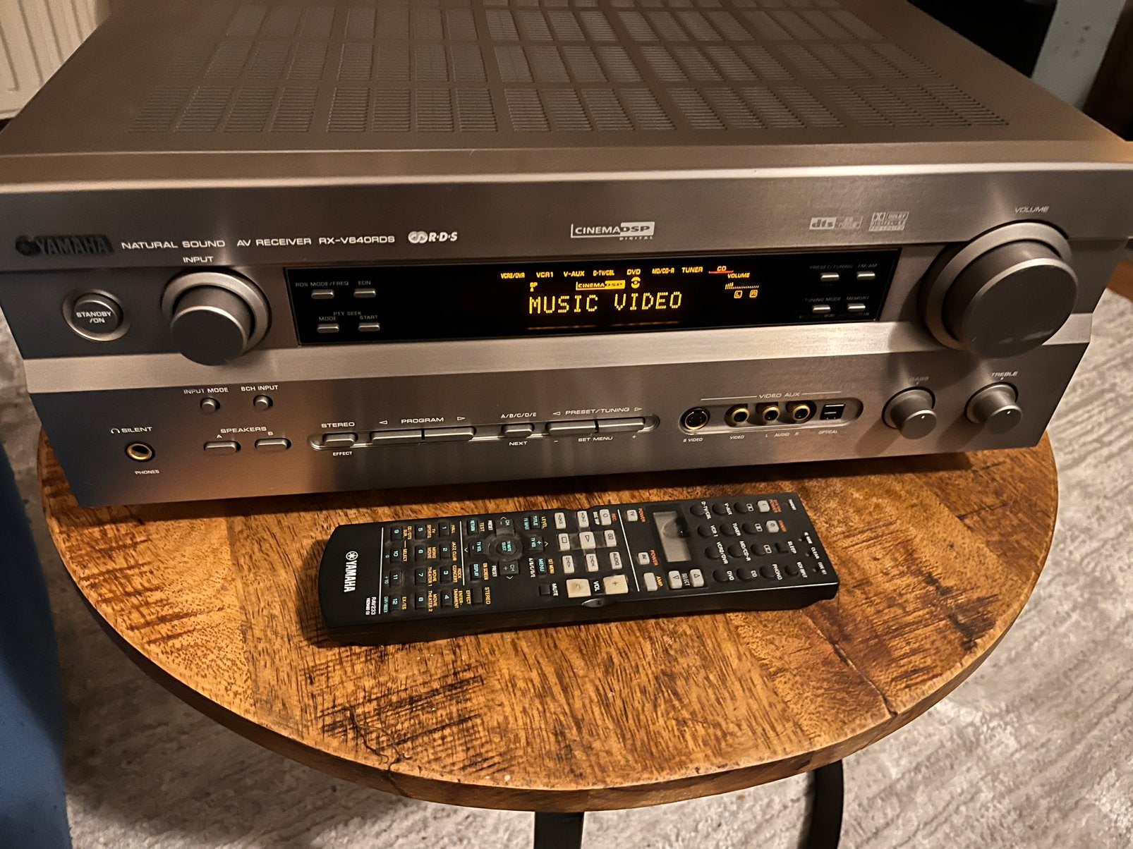 Yamaha RX-V640RDS AV Receiver / Versterker, Ophalen of Verzenden, Gebruikt