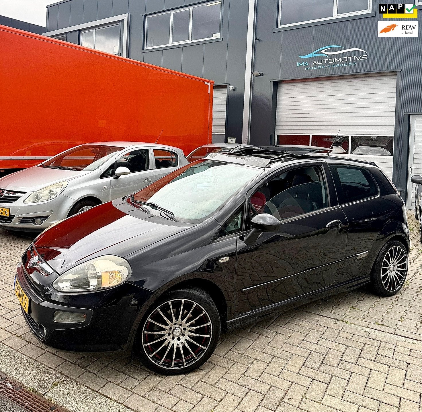 Fiat Punto Evo 1.3 M-Jet Dynamic 2010 |Panoramadak|Clima|Spo, Auto's, Fiat, Voorwielaandrijving, Euro 5, 28 km/l, Gebruikt