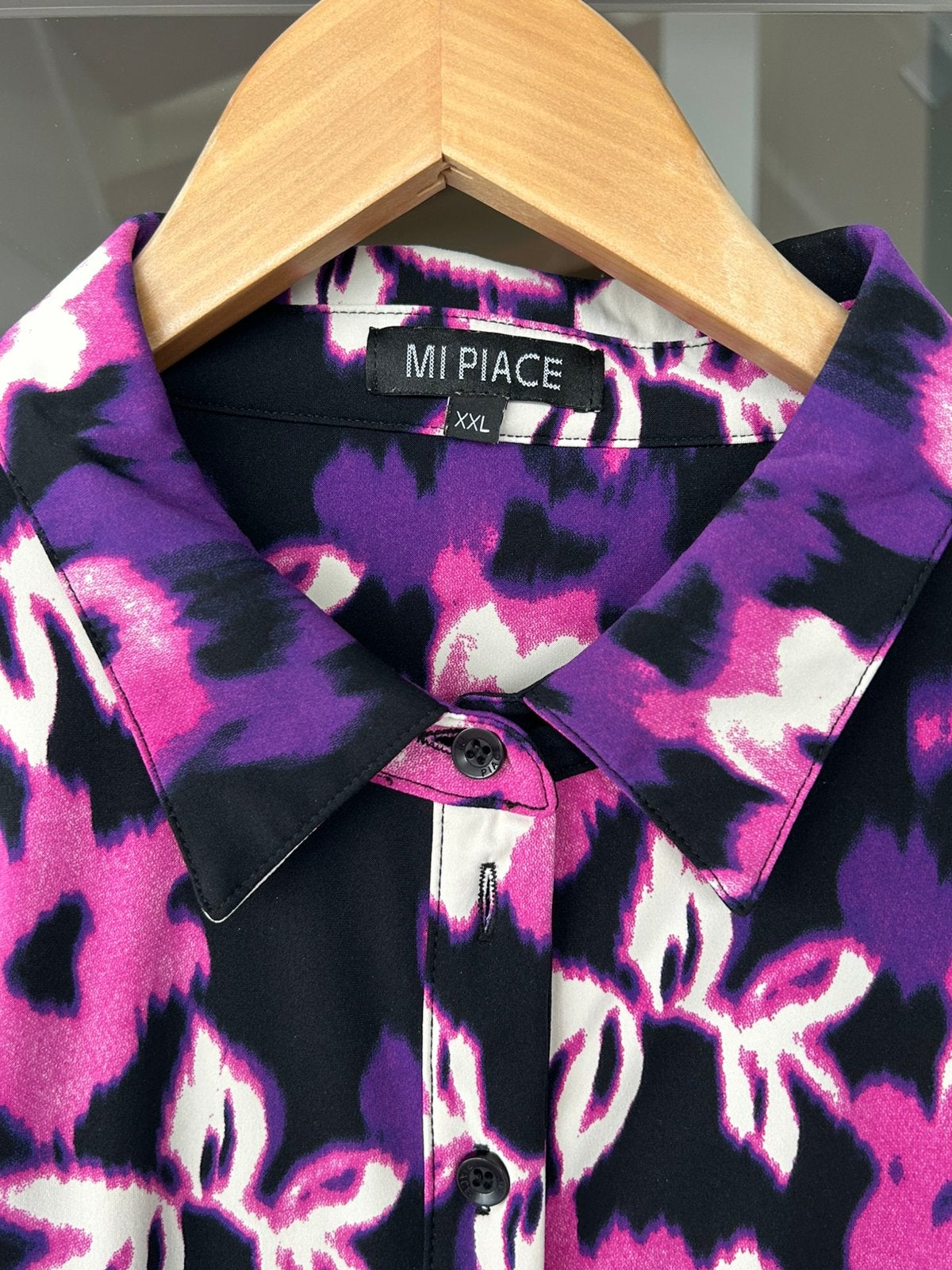 Mi Piace xxl, Kleding | Dames, Jurken, Maat 42/44 (L), Zo goed als nieuw, Knielengte, Meerkleurig