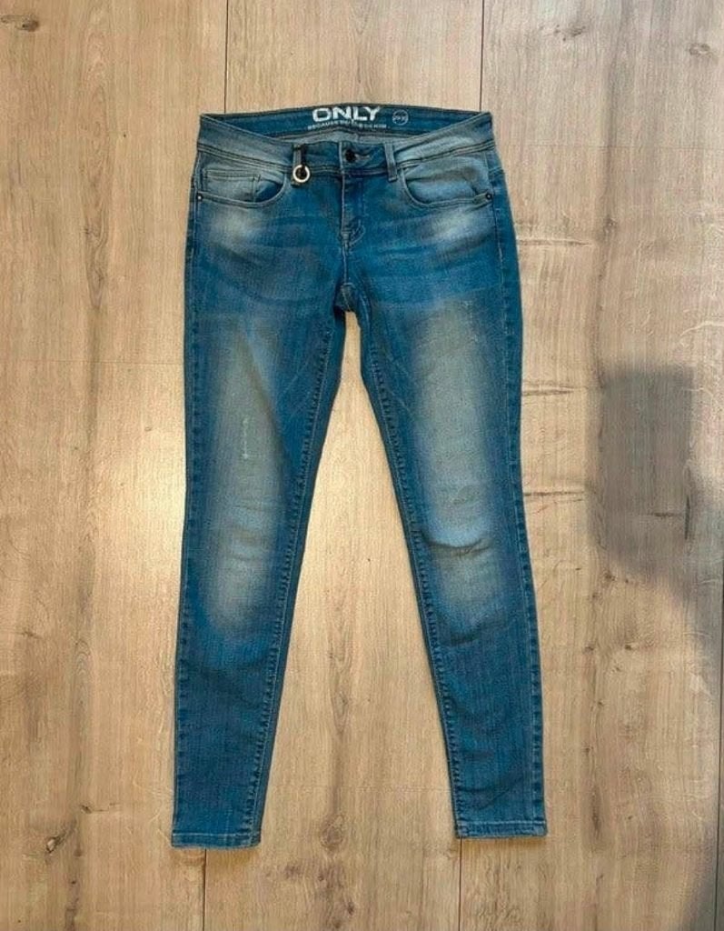 Only skinny jeans - Maat: 29/30, Only, Blauw, Ophalen of Verzenden, Zo goed als nieuw