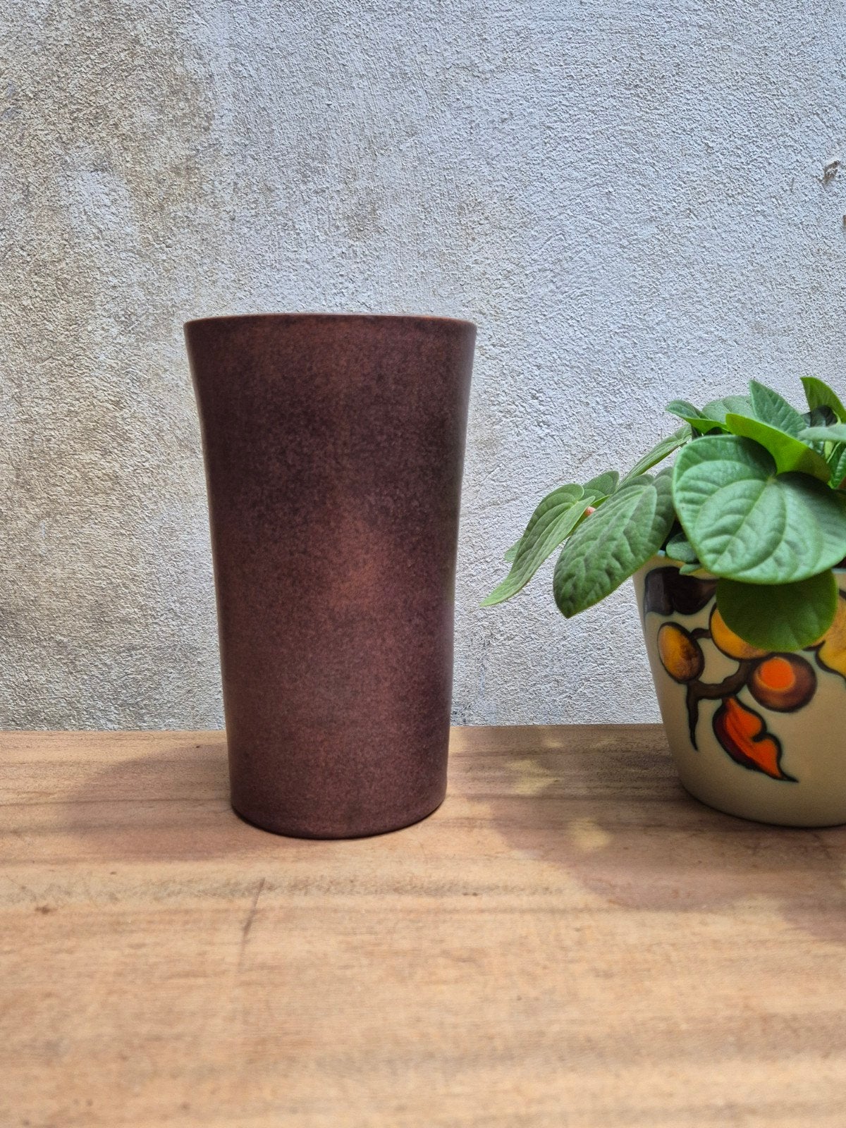 Vintage Lucie Q Bakker Keramiek Atelier Vaas., Ophalen of Verzenden