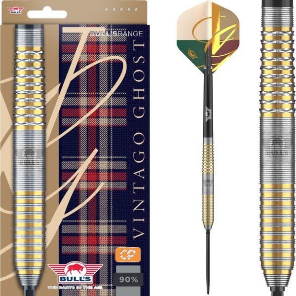 Bull's Vintago Ghost CP Steeltip 90% Dartpijlen, Sport en Fitness, Ophalen of Verzenden, Nieuw, Pijlen