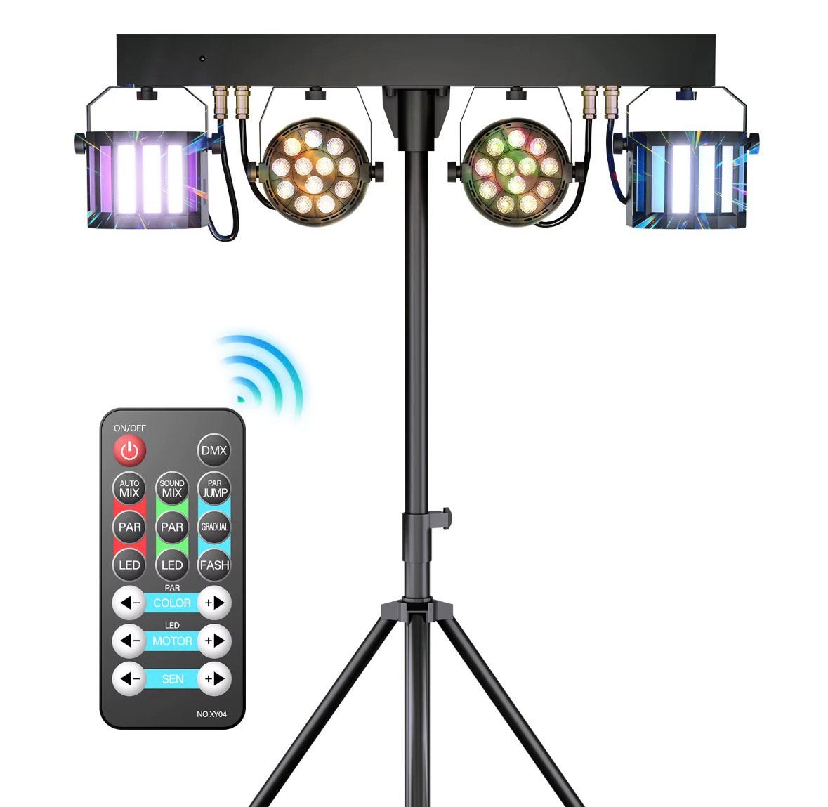 Ledpar/effect party bar stand rgbw nieuw !!, Ophalen of Verzenden, Nieuw, Licht, Geluidgestuurd