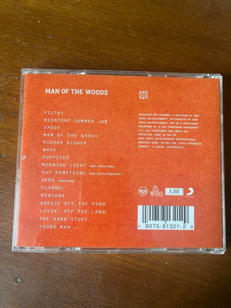 Justin Timberlake - Man of the Woods CD, Ophalen of Verzenden, 2010 - 2019, Zo goed als nieuw