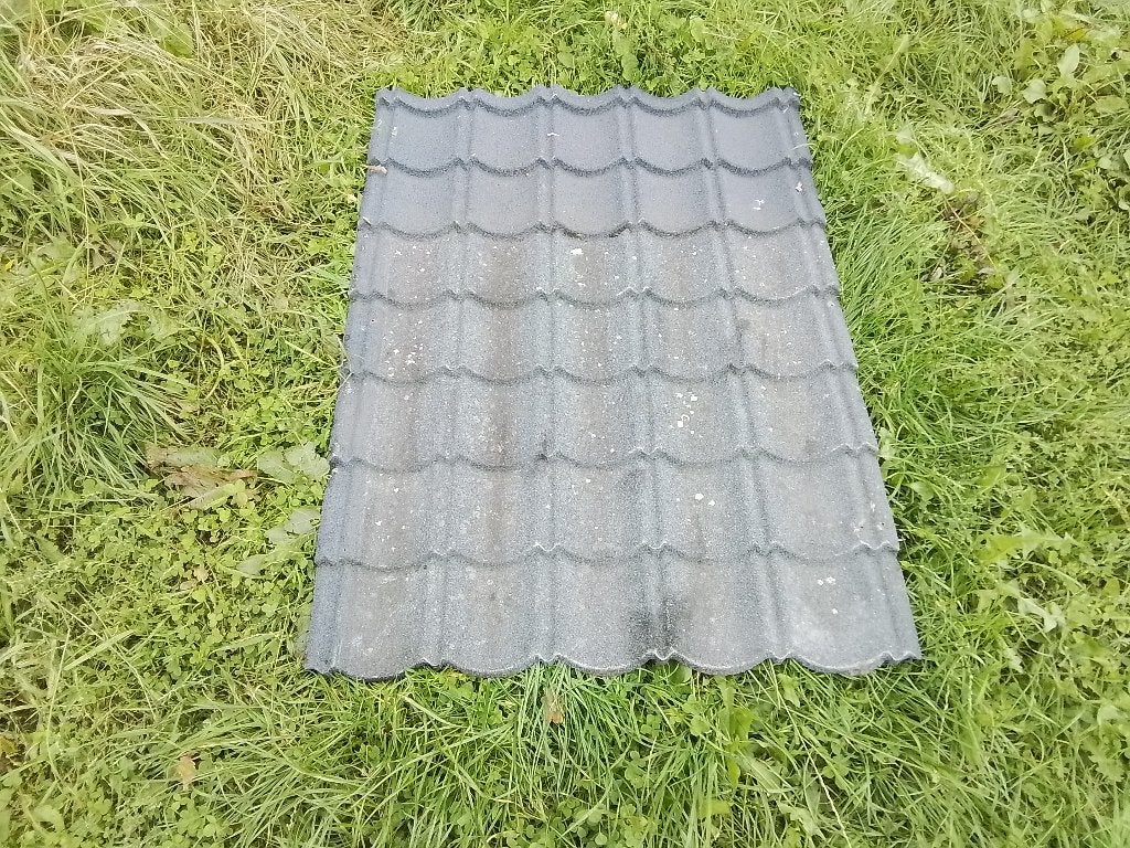 Dakpanplaat Aquapan antraciet grijs, Ophalen, Steen of Klei, Minder dan 5 m², Dakpannen