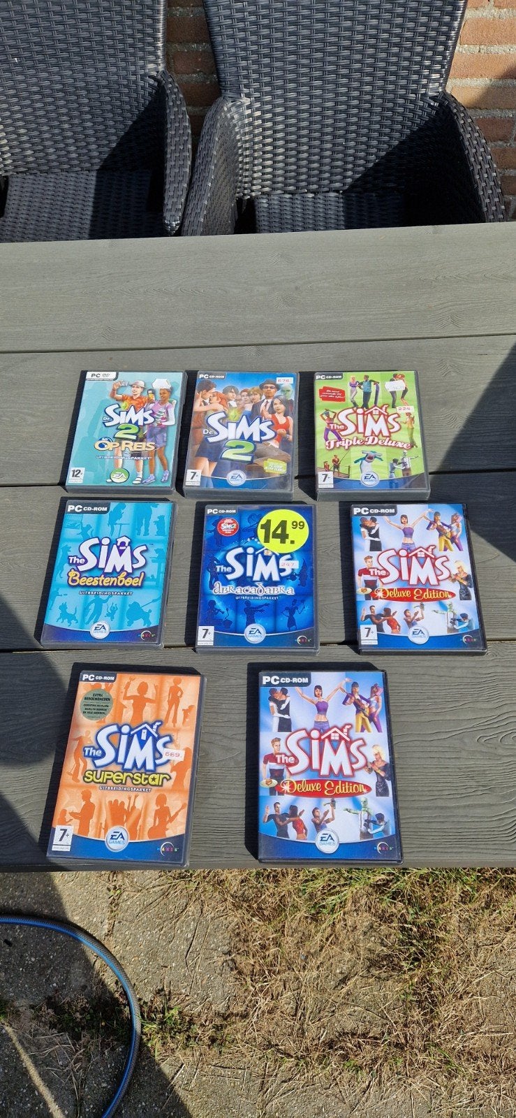 Grote collectie The Sims PC games - Diverse uitbreidingen, Spelcomputers en Games, Gebruikt, 1 speler, Ophalen of Verzenden, Vanaf 7 jaar