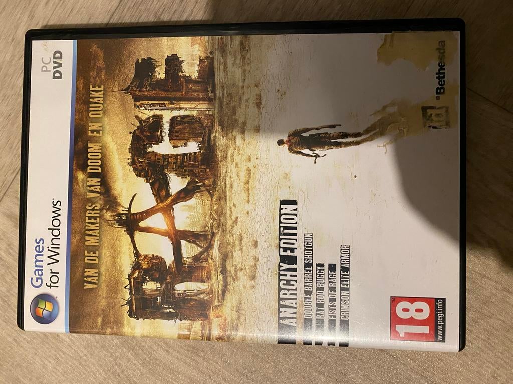 Rage Anarchy Edition PC DVD - Games for Windows, Spelcomputers en Games, Games | Pc, Online, Vanaf 18 jaar, Shooter, 1 speler