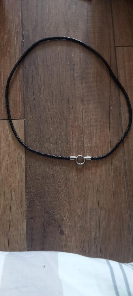 TiSento collier leder gevlochten, Ophalen of Verzenden