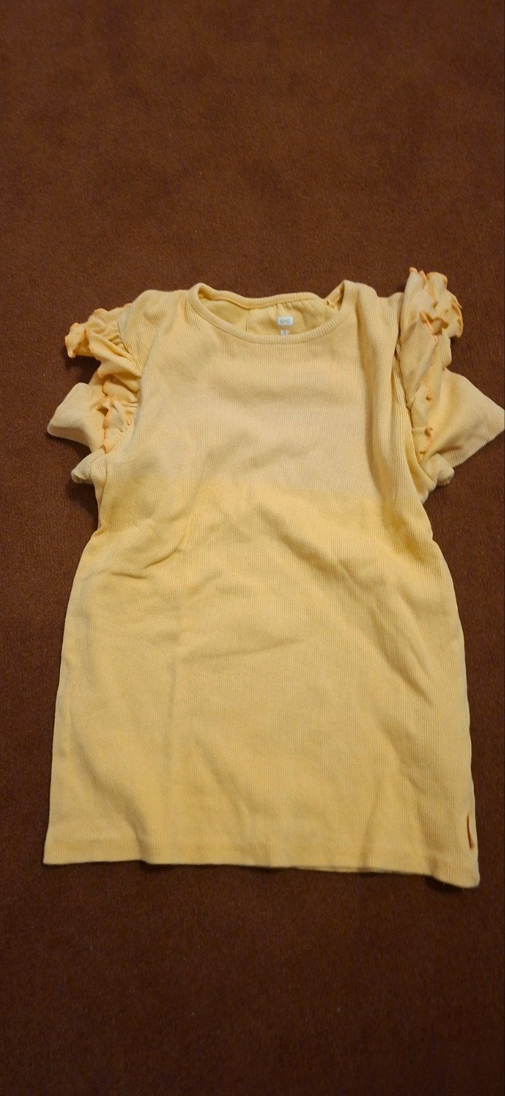 Geel T-shirt maat 146/152, Kinderen en Baby's, Ophalen, Gebruikt, Meisje, Shirt of Longsleeve