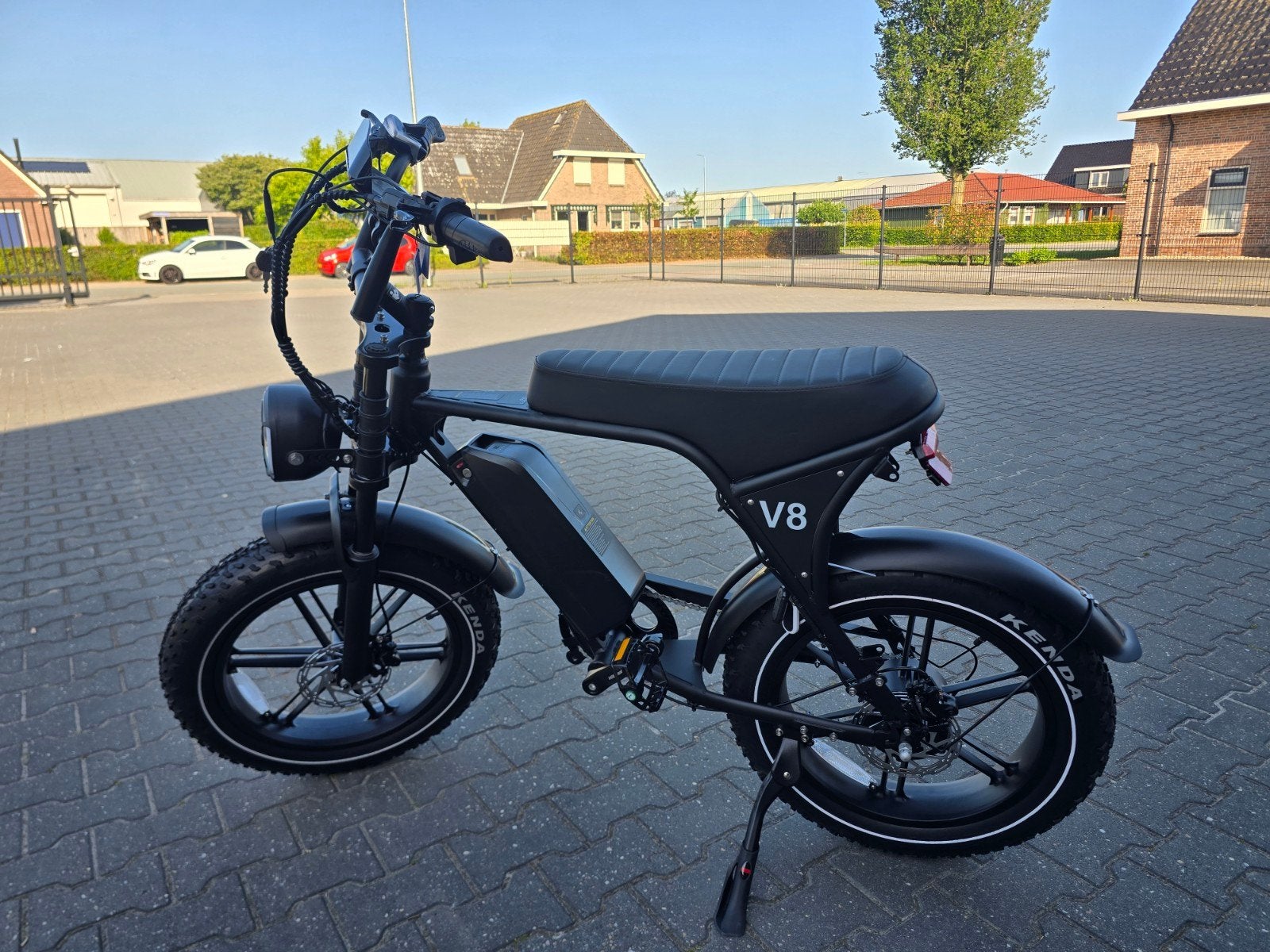 Fatbike V8 Pro 3 kleur Zwart Muisgrijs & Nardo + accu garant, Overige merken, -, -, Nieuw