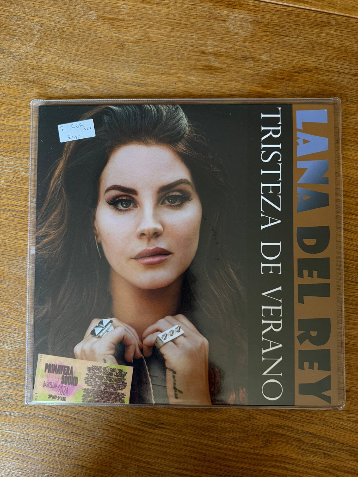 Lana Del Rey - Tristeza de Verano., Beschermende buitenhoes, Ophalen of Verzenden, Zo goed als nieuw, 12 inch