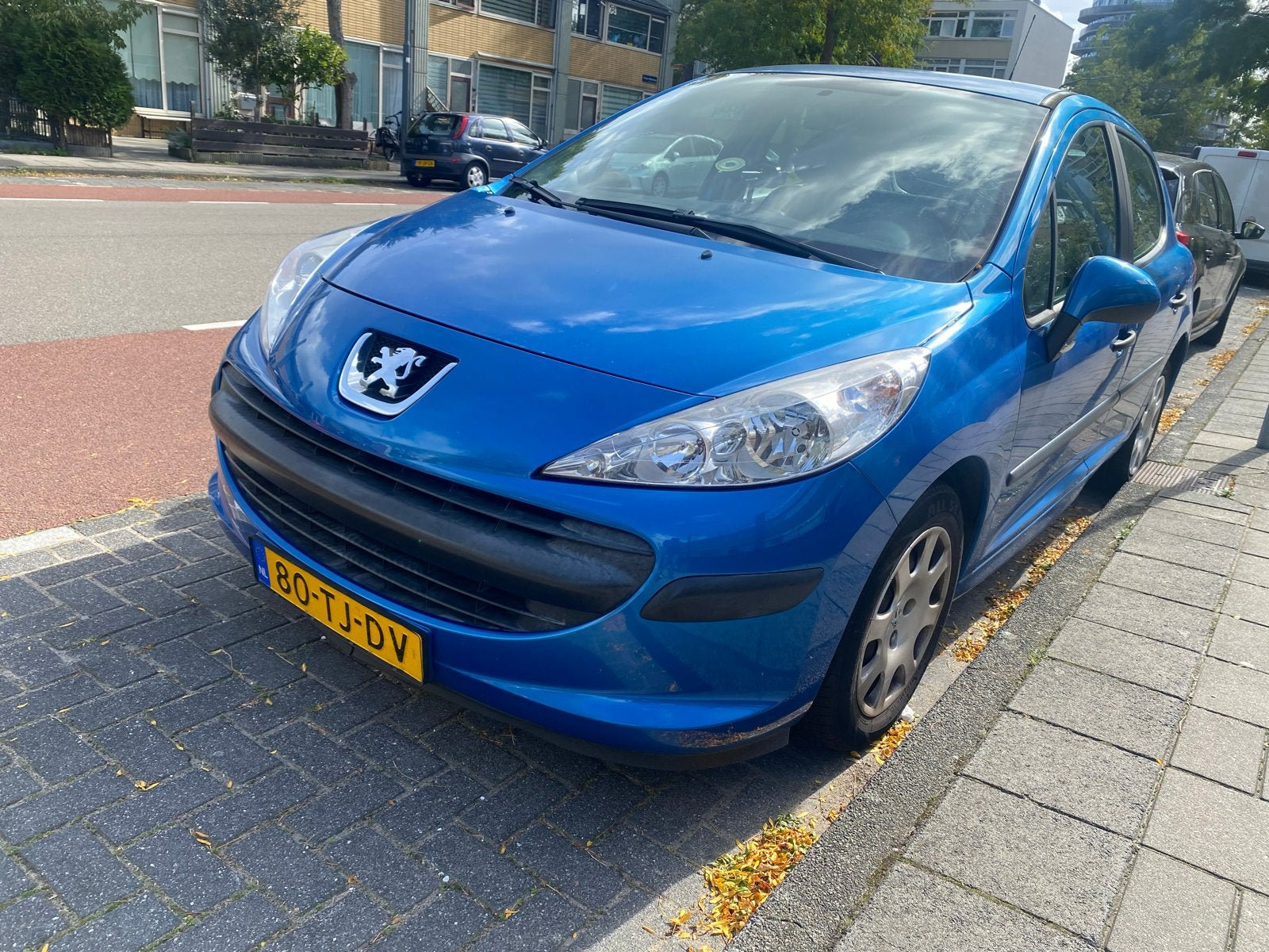 Peugeot 207 1.4 16V 5DRS 2006 Blauw, Voorwielaandrijving, 1360 cc, 4 cilinders, Blauw