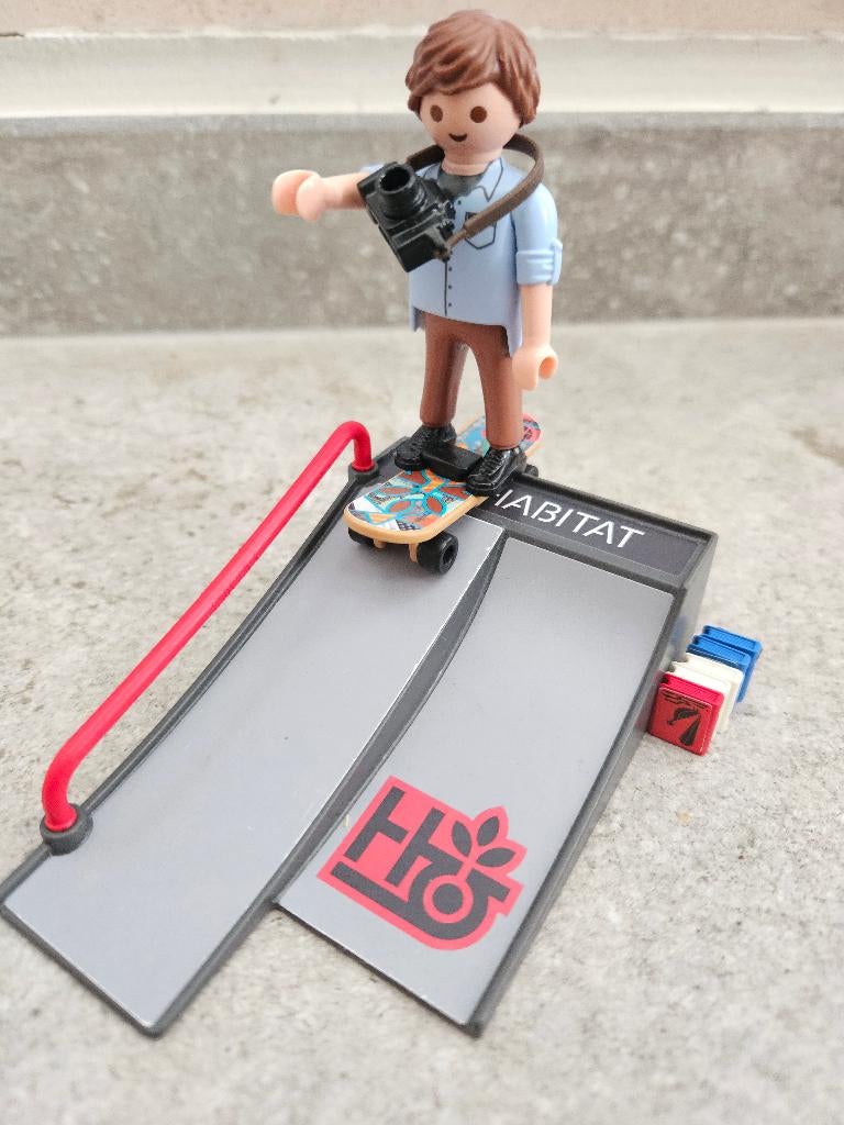 Playmobil Skatebaan 9094, Ophalen of Verzenden, Zo goed als nieuw, Complete set